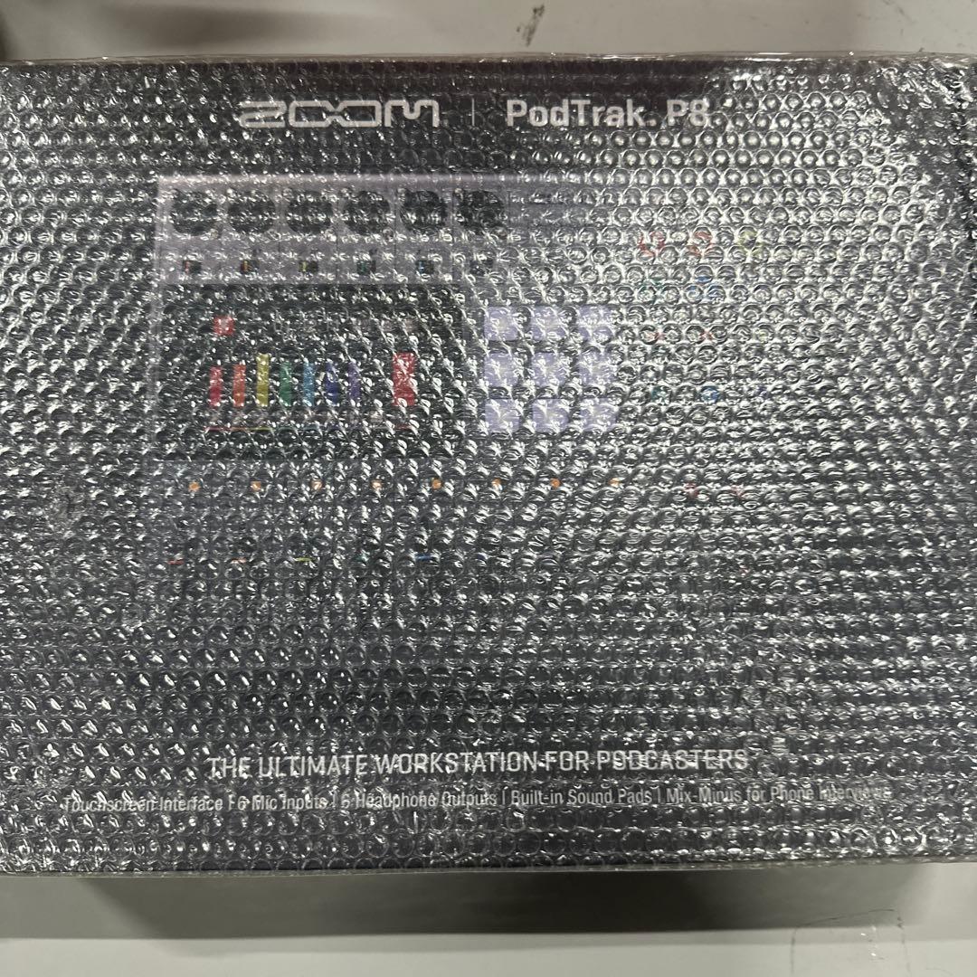 O*a様 ZOOM ズーム P8 ポッドキャストレコーダー 6XLRマイク入力