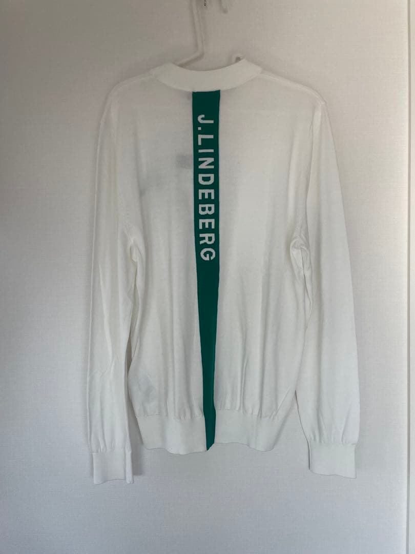 J.LINDEBERG ホワイト セーター
