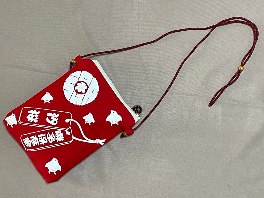 hana【２個セット】お祭りポシェットオリジナルロゴをプリントいt致します