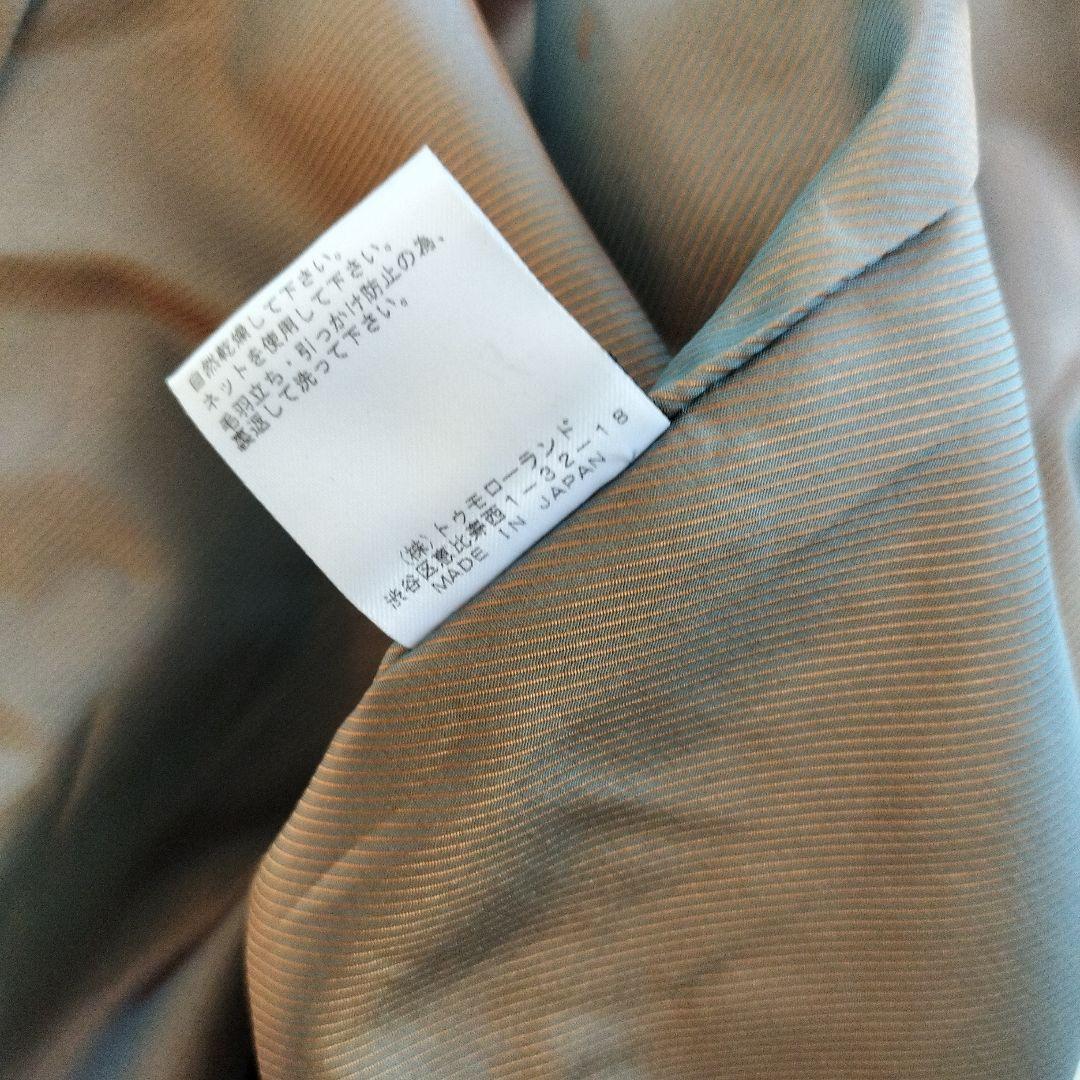 トゥモローランド コレクションカシミア混 ケープ ポンチョ オレンジ日本製38