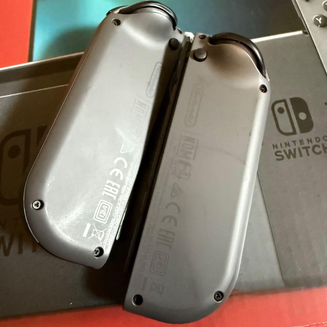 Nintendo Switch グレー本体、付属品全てあり