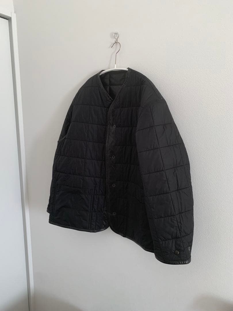 希少 YOKE REVERSIBLE QUILTED LEATER LINNER