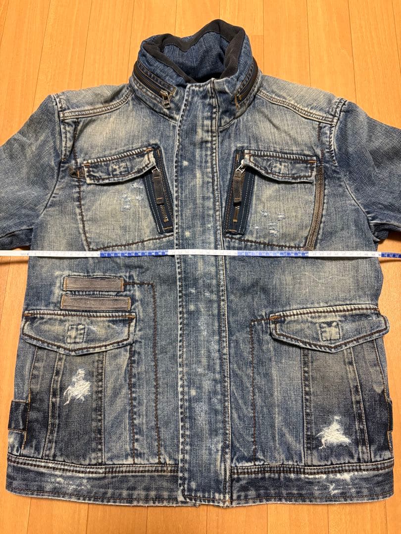マリテフランソワジルボー　デニムジャケット Lサイズ
