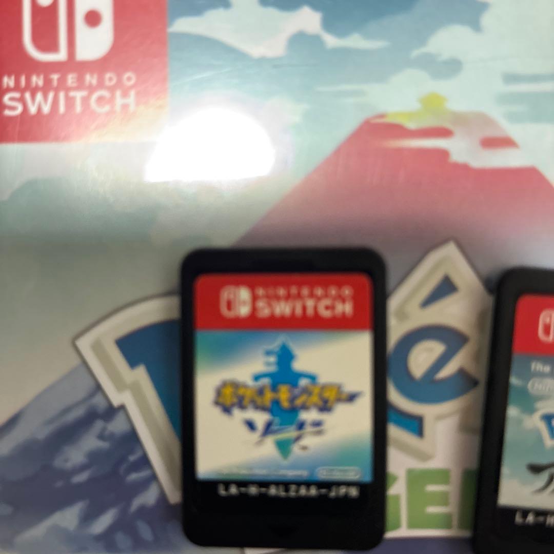 ポケモンソフトソード、アルセウスケース付き　読み込み確認済み　24時間以内に発送