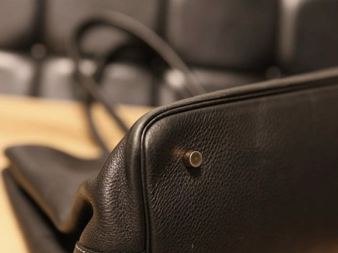 シセイ cisei トートバッグ ブラック 本革（純正保存袋付）