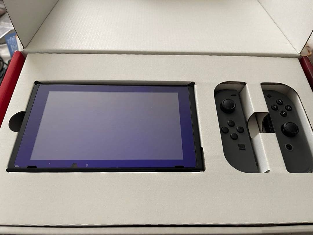 【美品】Nintendo Switchニンテンドースイッチ 本体 グレー