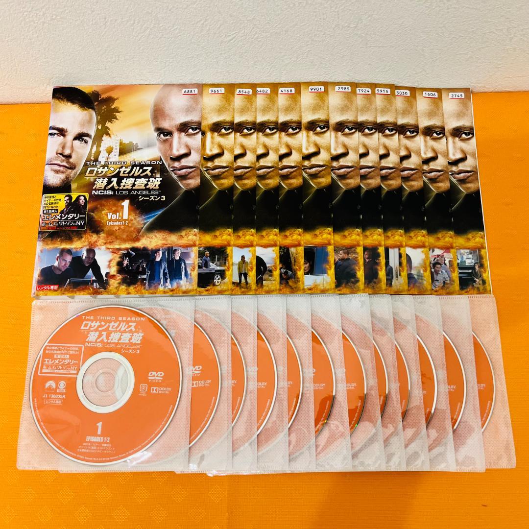 『ロサンゼルス潜入捜査班 シーズン1～6』計72巻セット レンタル使用済DVD