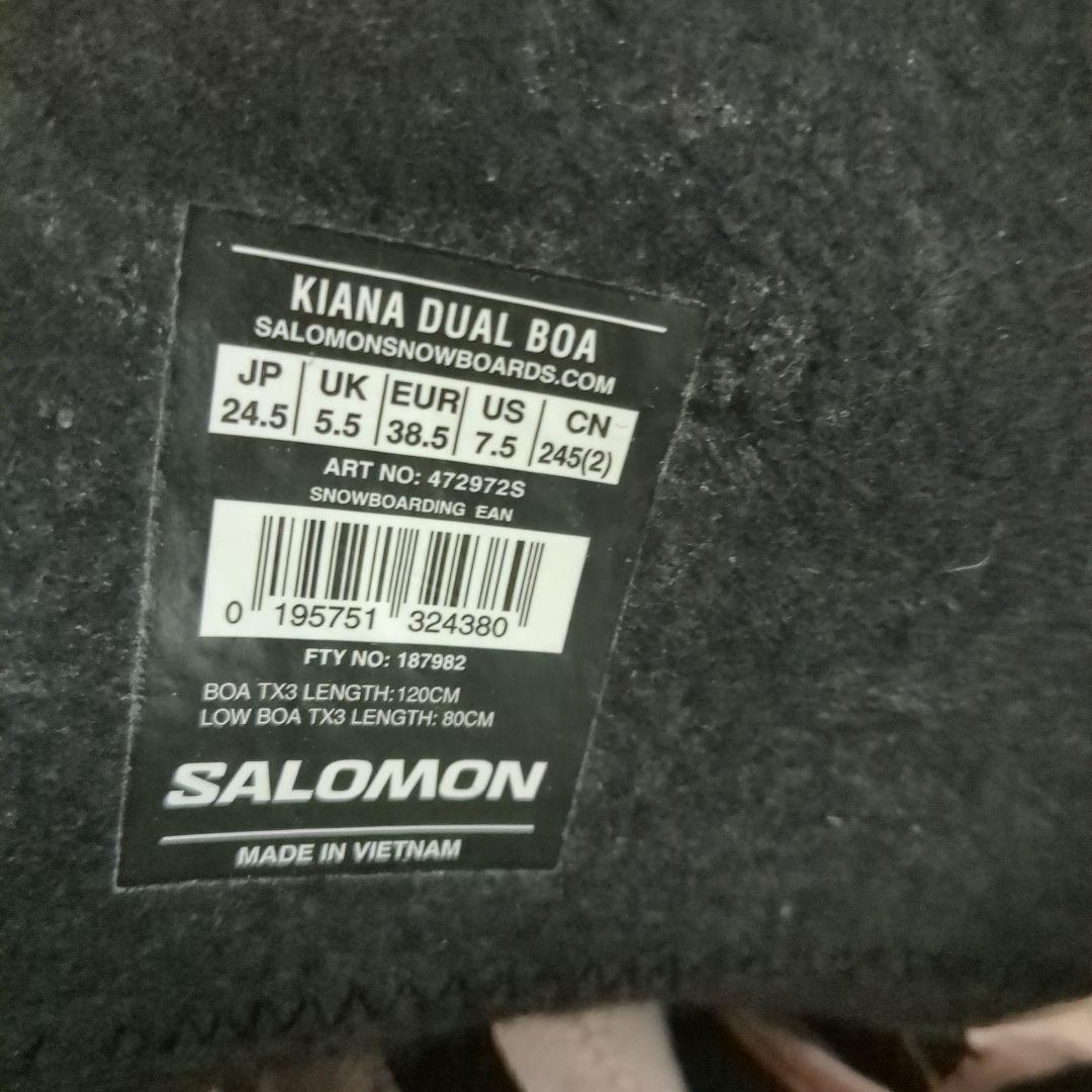Salomon スノーボードブーツ 女性用 一部破損有