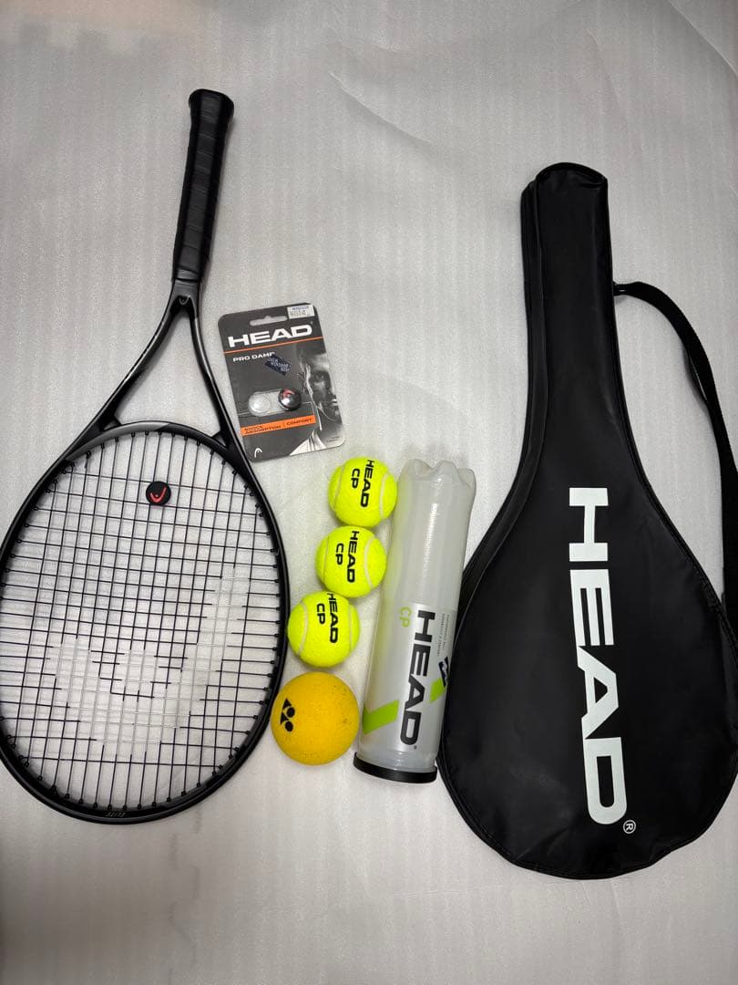 HEAD 硬式テニスラケットとボールセット