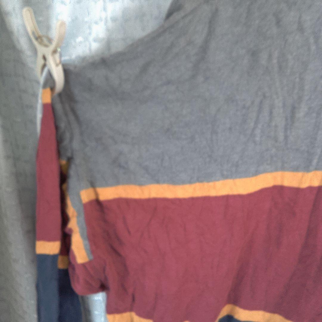 SPORTSHOP ラガーシャツ XL 古着 穴