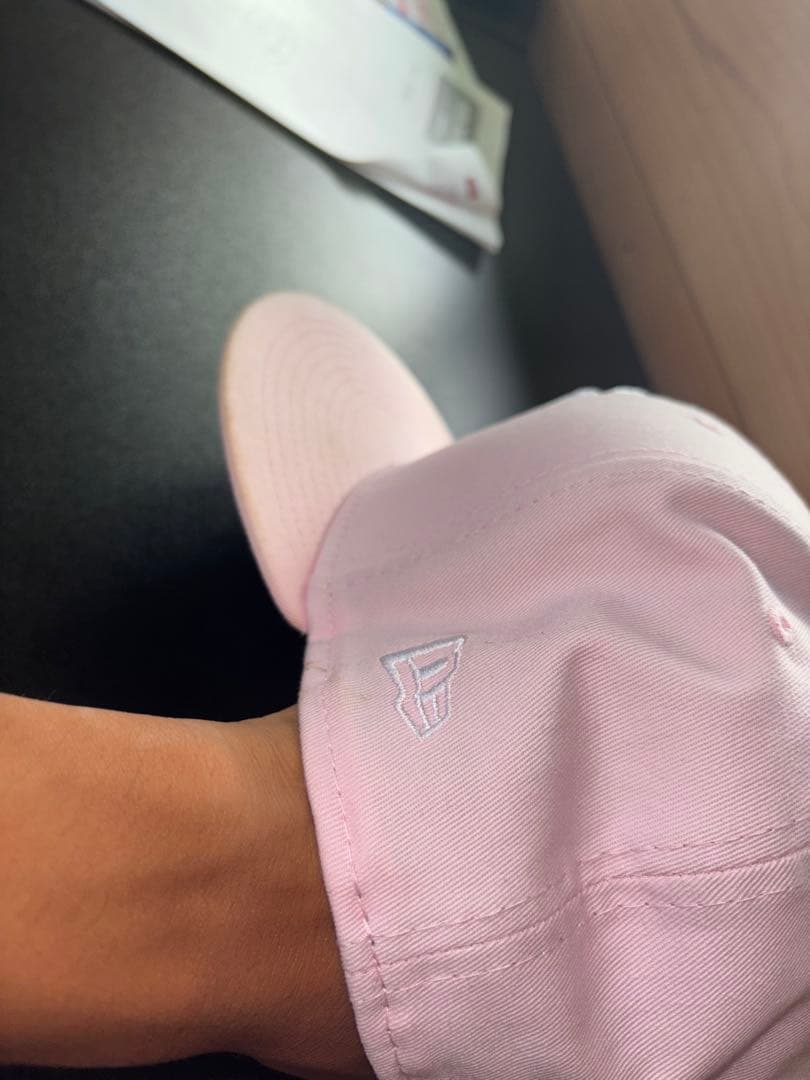 NEW ERA ヤンキース ピンク キャップ 帽子