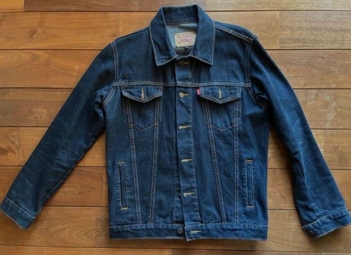 LEVI'Sデニムジャケット濃紺サイズｌ