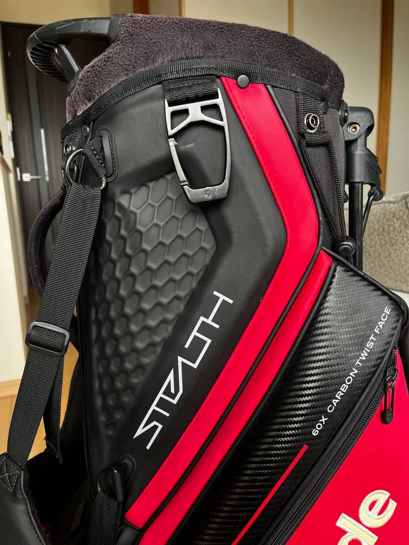 限定品　希少　良品テーラーメイド　ステルス　スタンド型キャディバッグ　9.5型