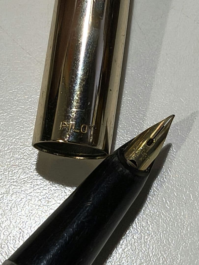 ジャンク品★パイロット・プラチナムその他万年筆5本14金ペン先＋14kペン先1つ