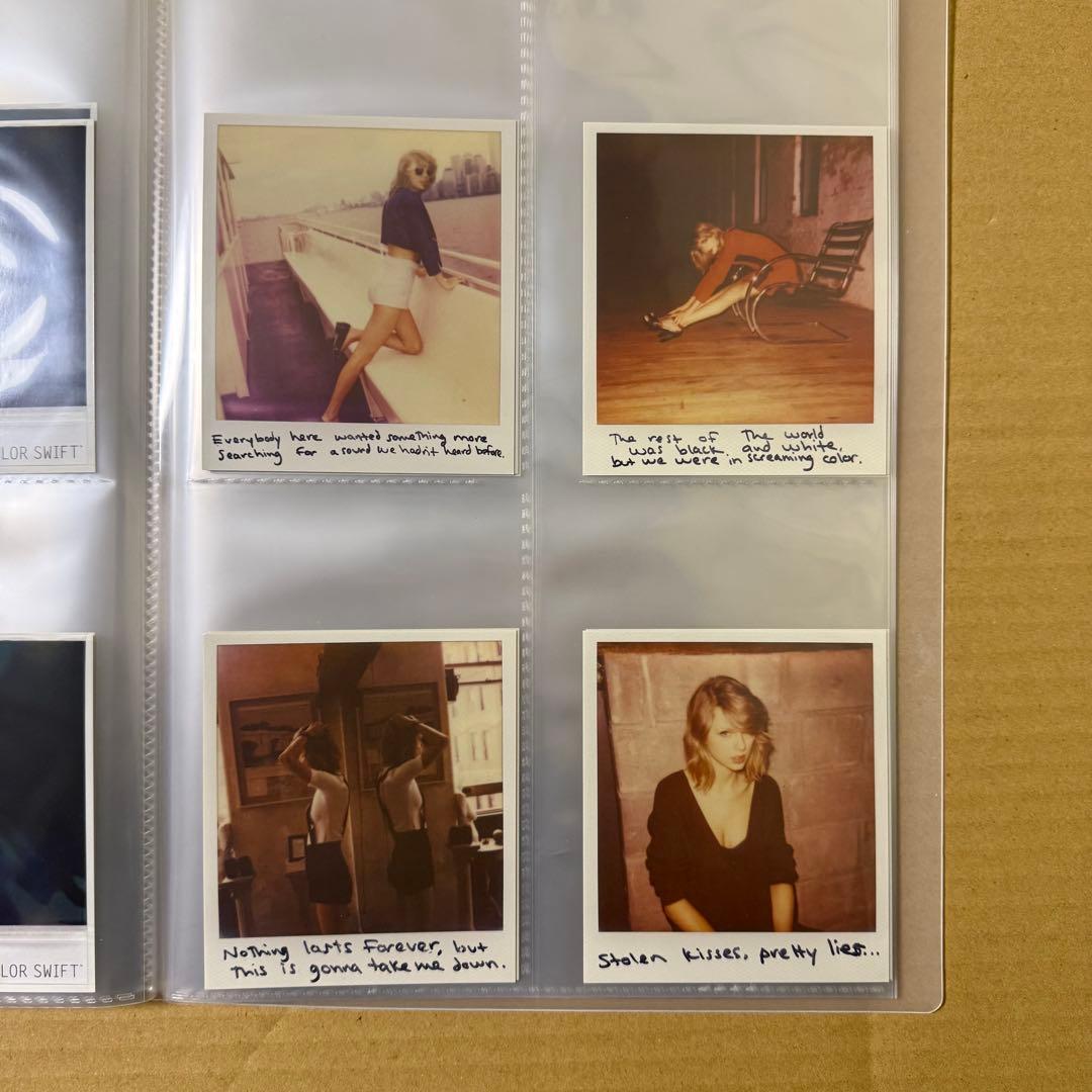 Taylor Swift 1989 チェキ ポラロイド 52枚セット CD