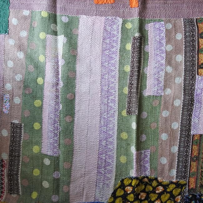 No68　ビンテージ　ラリーキルト　カンタキルト