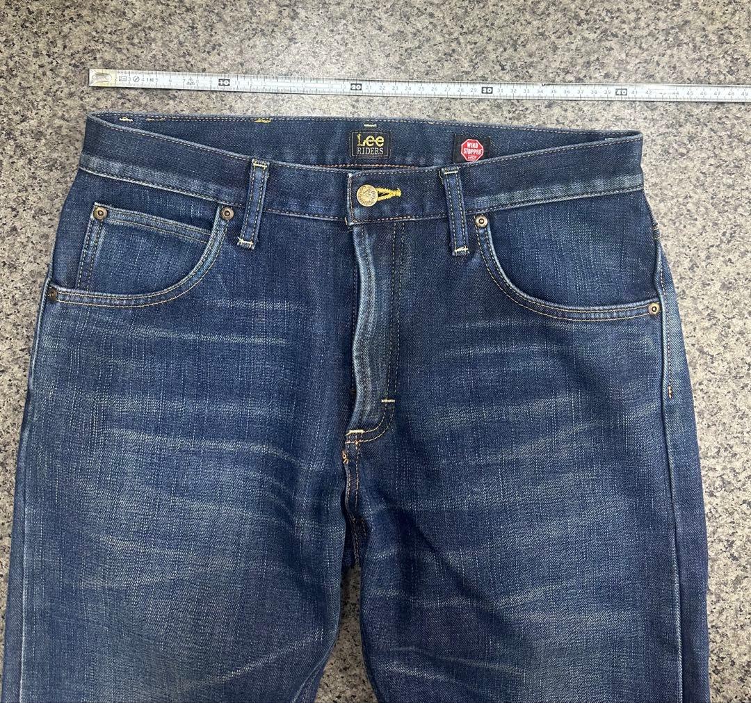 【防風・防寒】Lee ライダース WINDSTOPPER デニム 31インチ