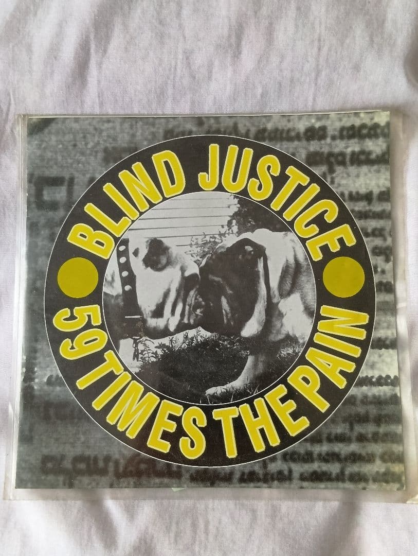 BLIND JUSTICE 7inch レコード　２枚セット　激レア