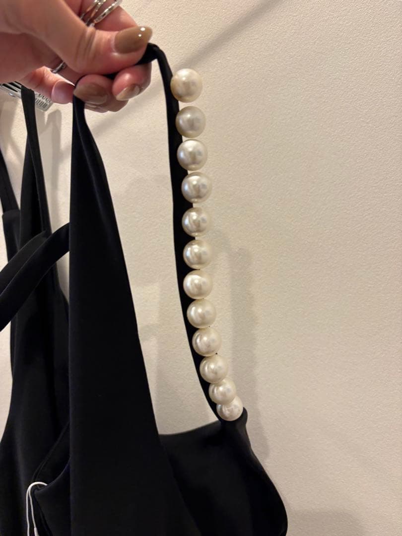 新品 ラブティックボンボン　ビッグパールキャミワンピース