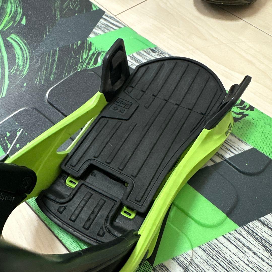 【BURTON】バートンSTEP ON 3点セット 155cm 28.5cm