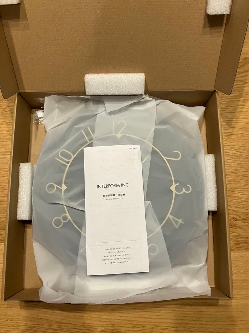 ⭐︎新品未使用⭐︎ FLYMEe Blanc 壁掛け時計