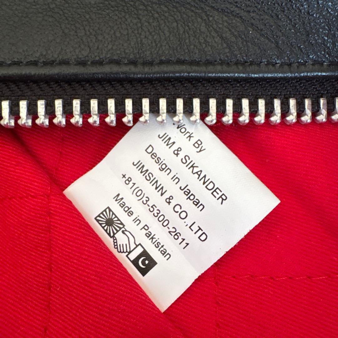 ゆーさん専用 隠しポケット付きモデル！ ジムズイン ライダースジャケット 36