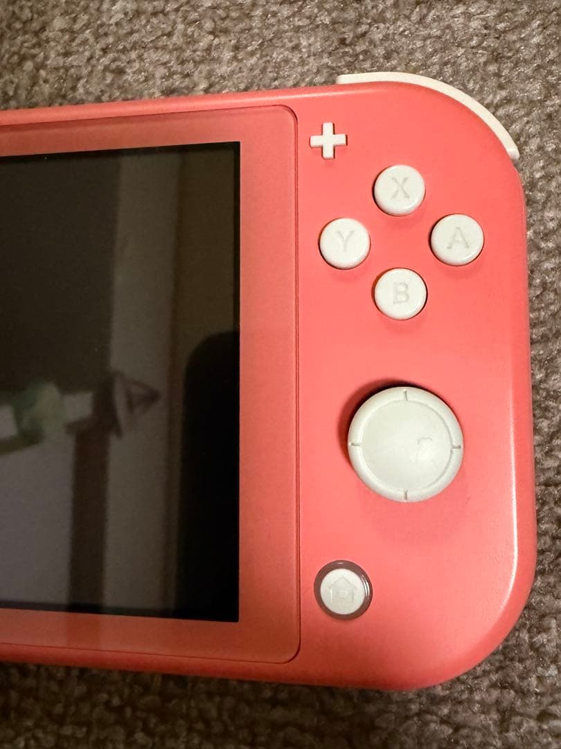 Nintendo Switch Lite コーラル 本体、キャリングケース付き