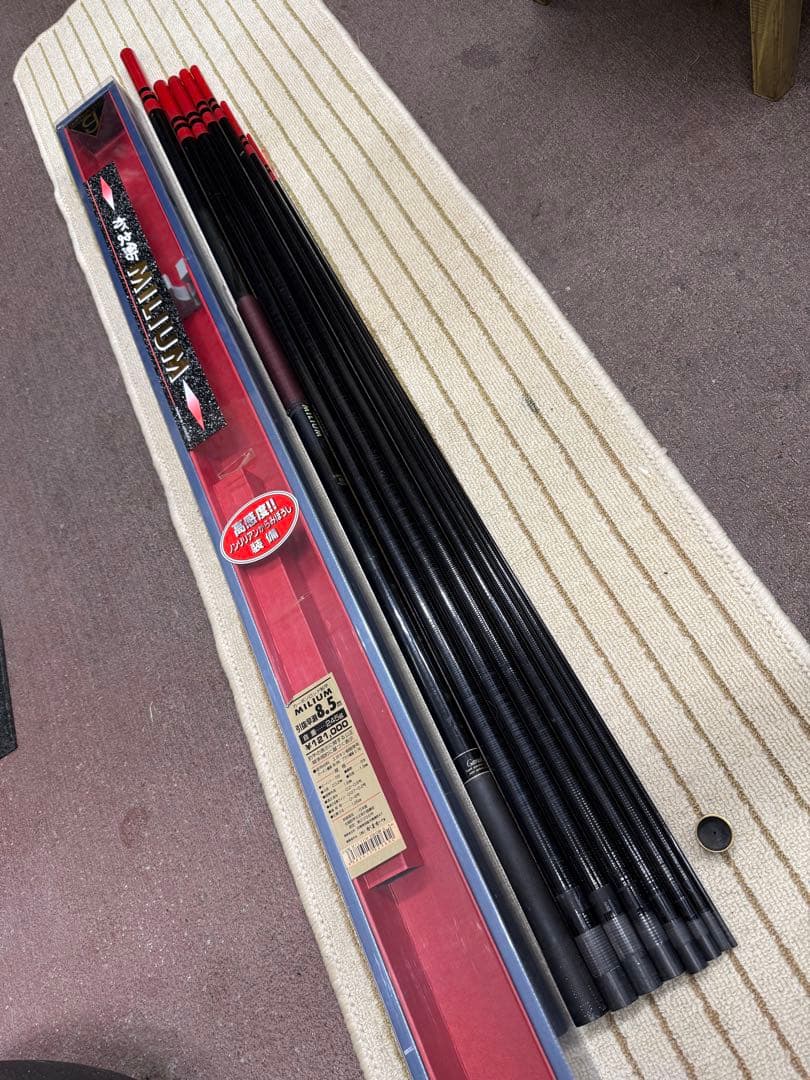 がま鮎 MILIUM 引抜早瀬 8.5m