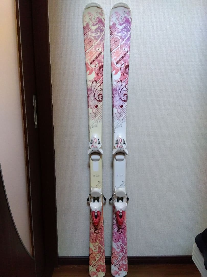 超お買い得‼️KAZAMA/レディース用/スキー３点セット/メンテ・WAX済み✔