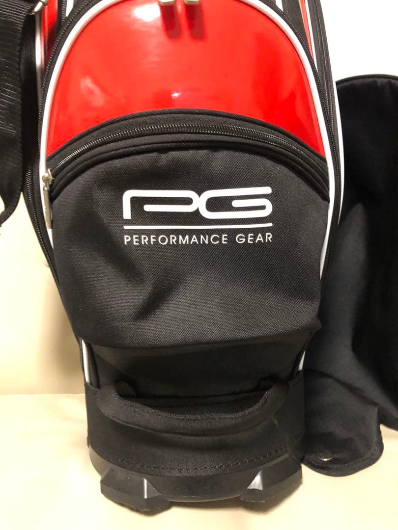 【送料込み】極美品　パフォーマンスギア PG キャディバッグ　ラウンド未使用品