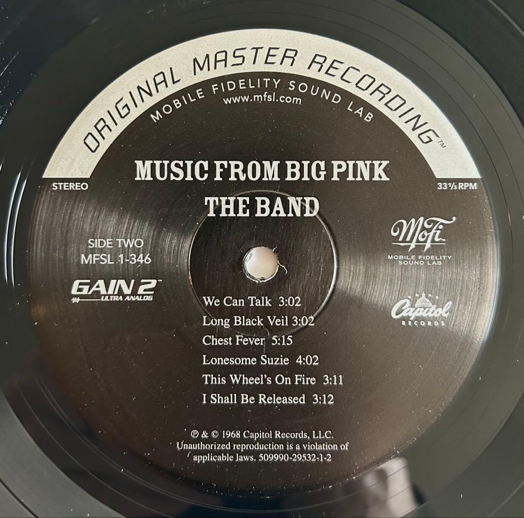 【高音質LP 限定】THE BAND / MUSIC FROM BIG PINK