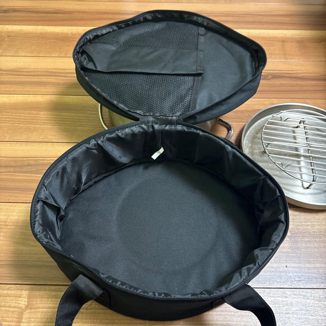 SOTO ステンレス ダッチオーブン10インチ 収納バッグ付き