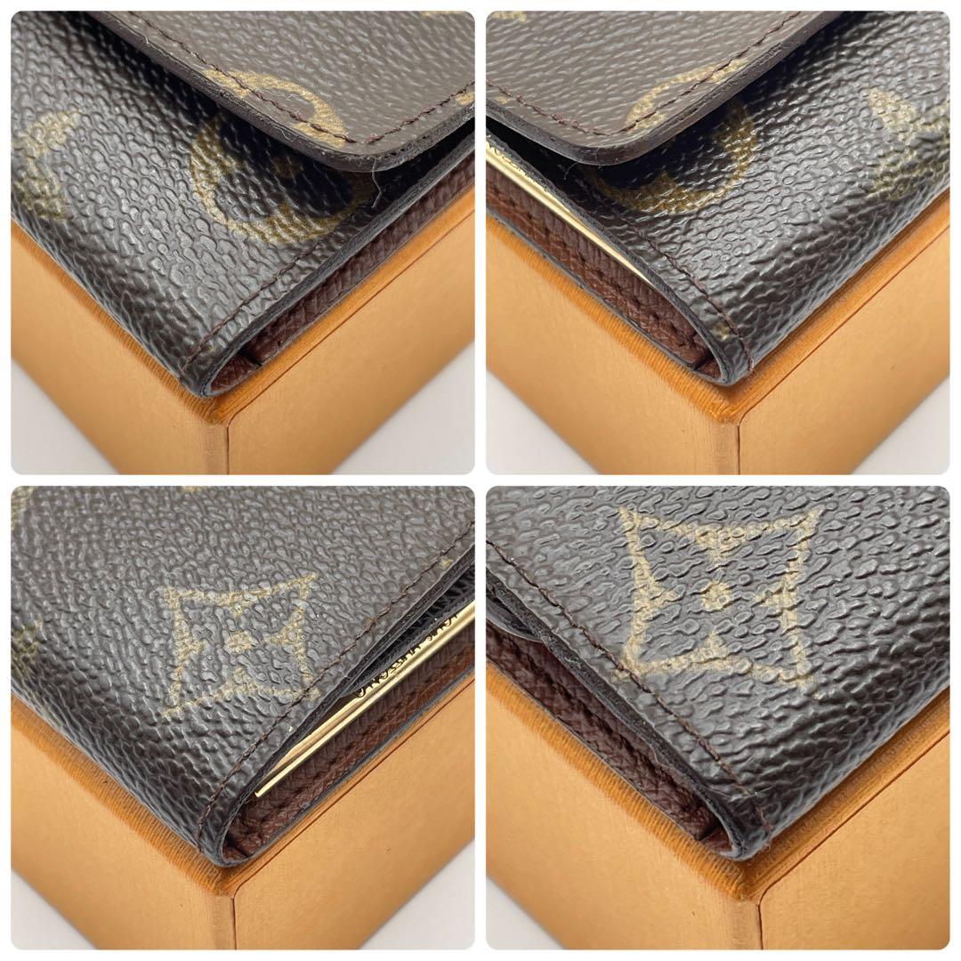 ルイヴィトン✨美品級 ミュルティクレ6 モノグラム 6連キーケース ブラウン