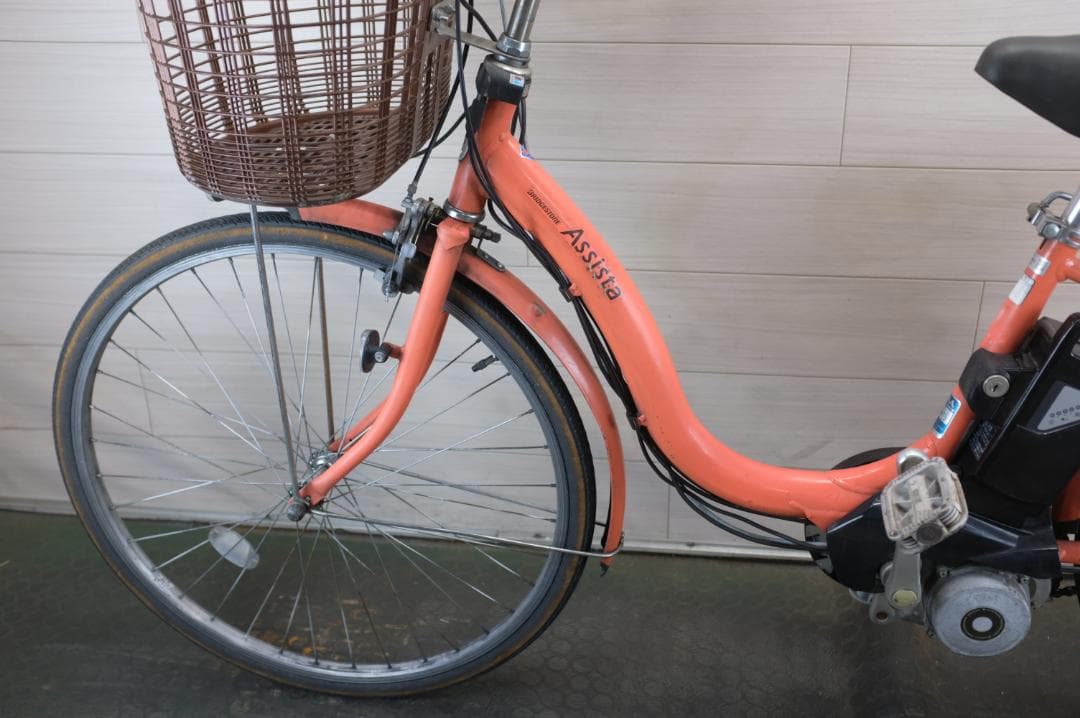 jsasaki.09 )アシスタ　26インチ　3段　6.6Ah 7日内発送