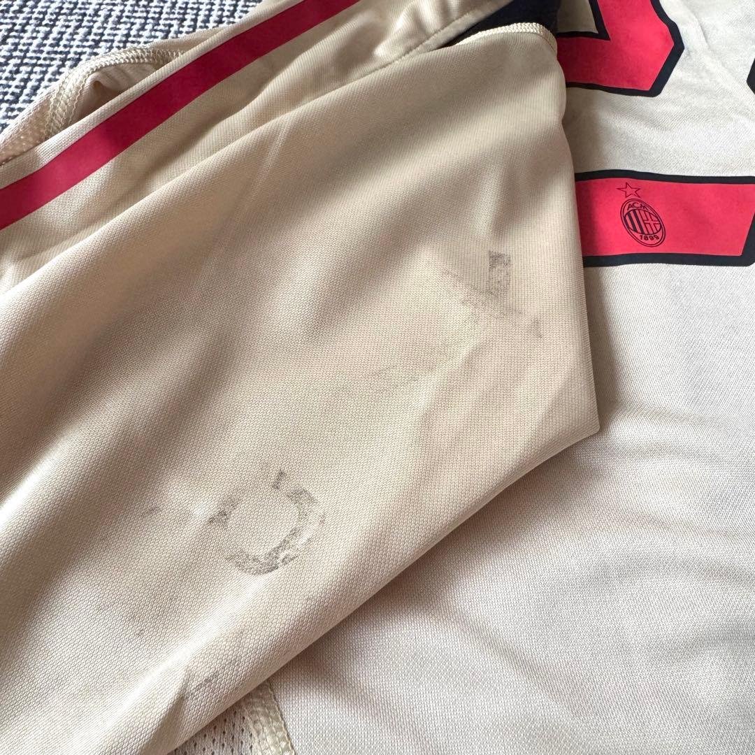 【選手支給用・タグ付き】カカ ＃２２ ACミラン ０４／０５（3rd）