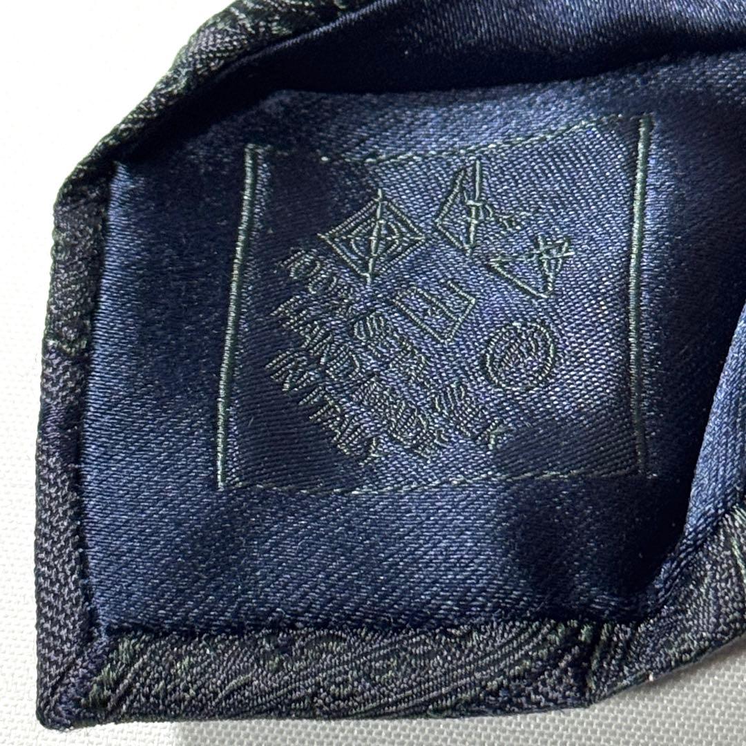 Brioni ブリオーニ ペーズリー柄 シルク100% ネクタイ ダービータイ