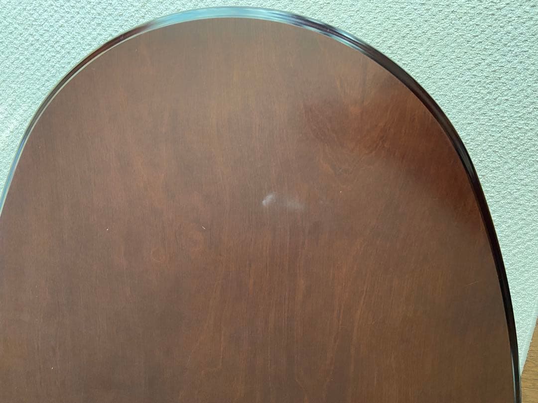 【専用です】　ローテーブル　センターテーブル　ダークブラウン 楕円形