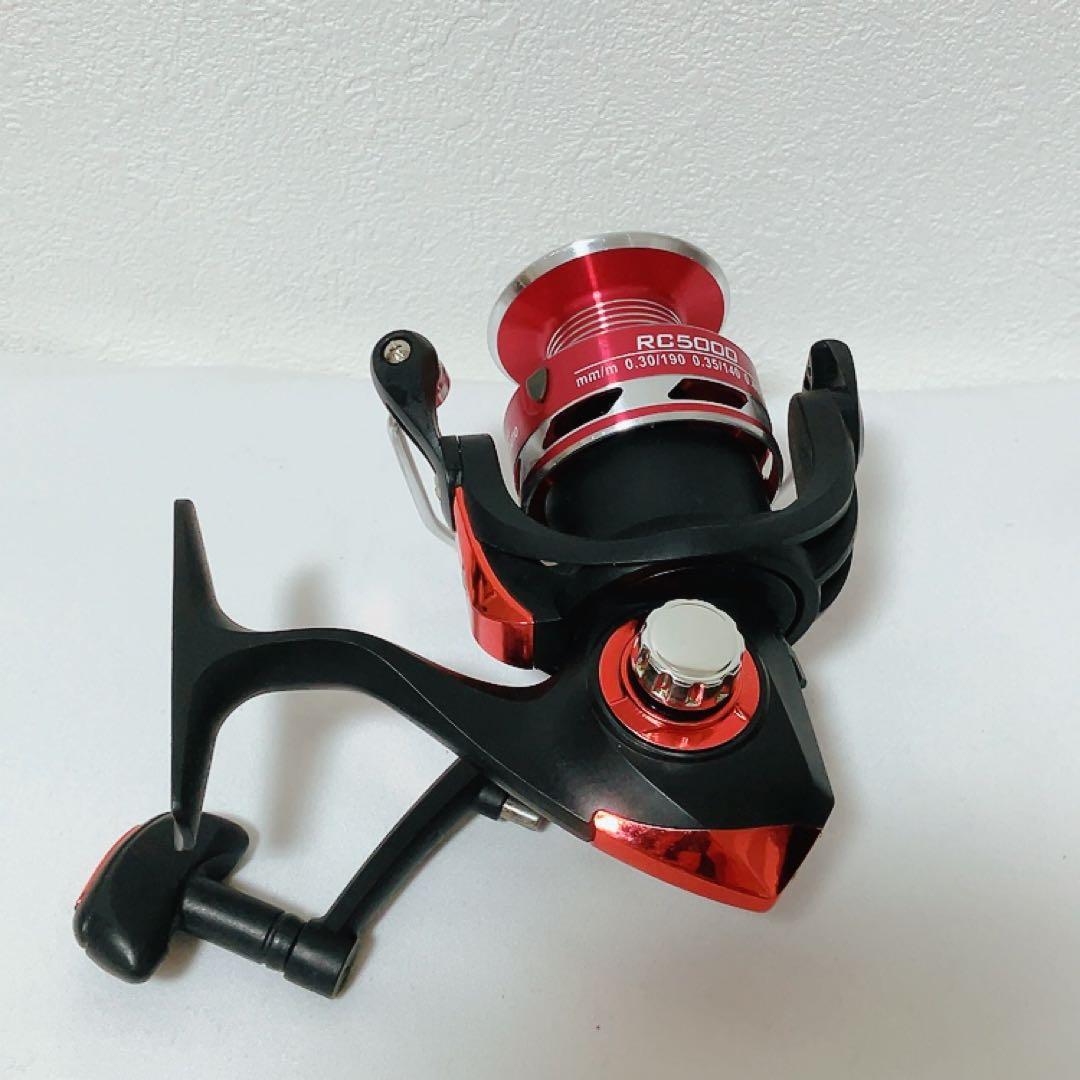 ☆スピニングリール ROMASA RC5000 レッド 赤 釣り 釣具