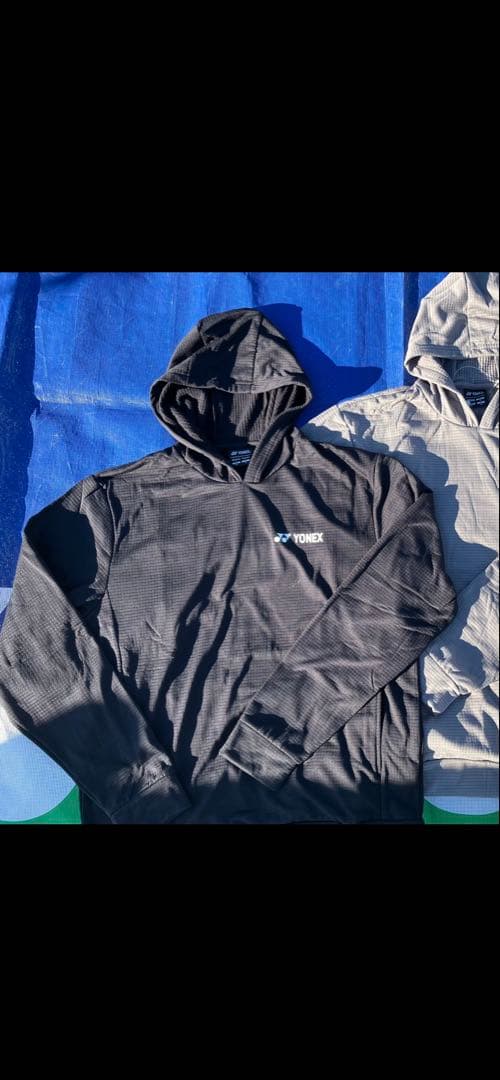 YONEX 2025 インターハイ限定　パーカー　ブラック Oサイズ　レア！
