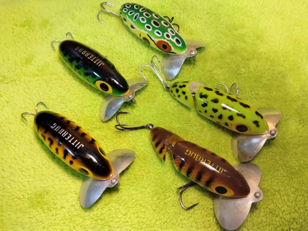 オールドルアー　アーボガスト　ジッターバグ 5個セット