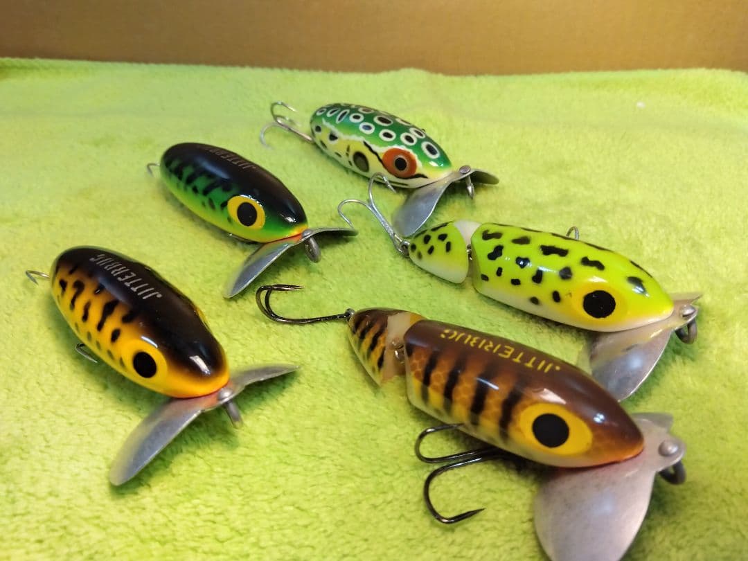 オールドルアー　アーボガスト　ジッターバグ 5個セット