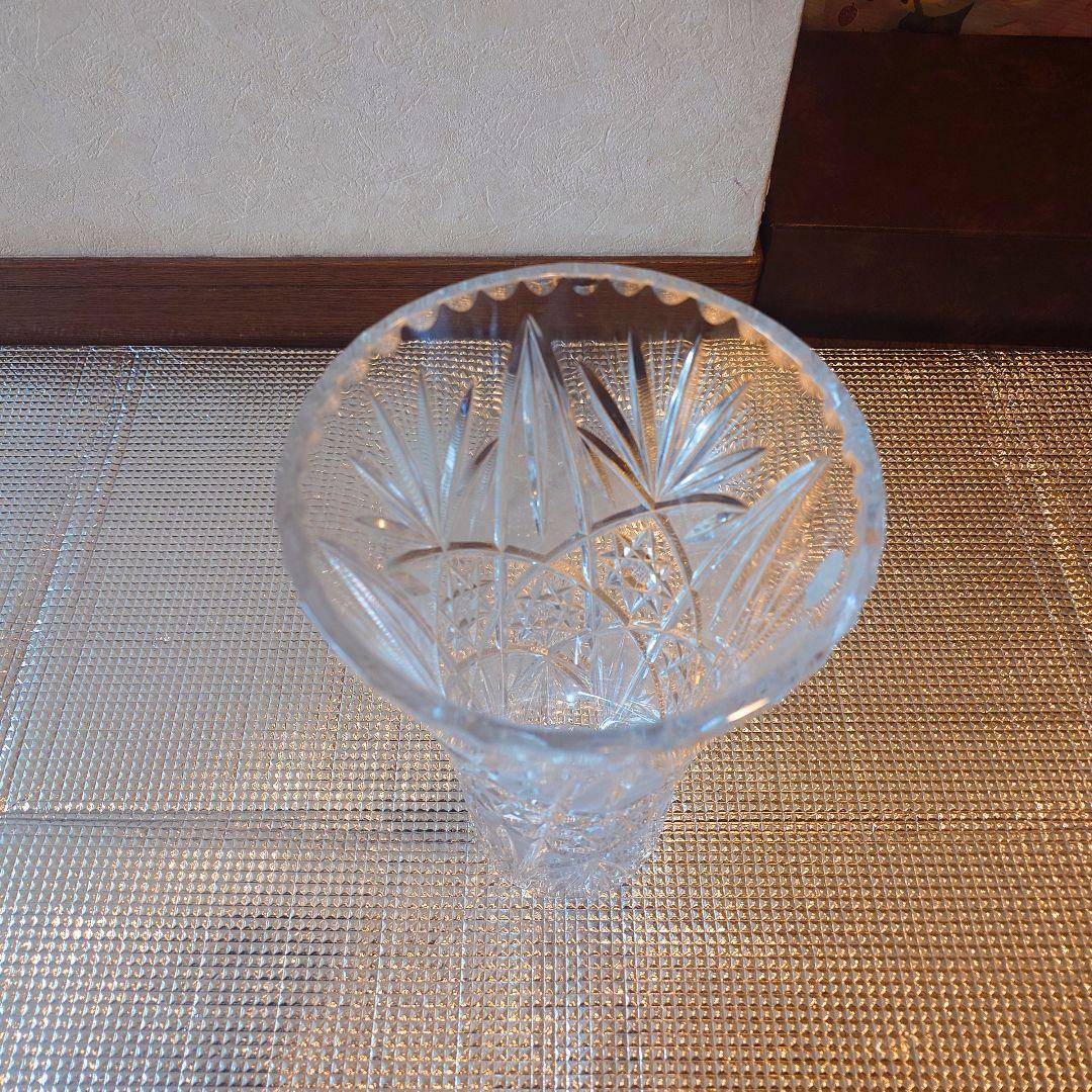 BOHEMIA ボヘミア クリスタルガラス 花瓶