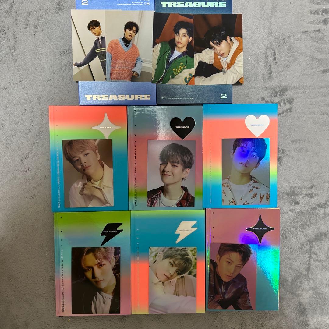 TREASURE アルバム まとめ売り トレカ70枚程度
