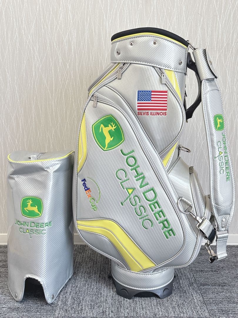 美品❗️JOHNDEERE/9.5型 3点式 PGA TOUR キャディバッグ