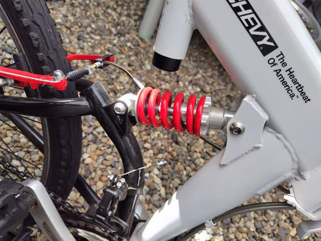 引き取り限定シボレーMTB折りたたみマウンテンバイクCHEVROLETCHEVY