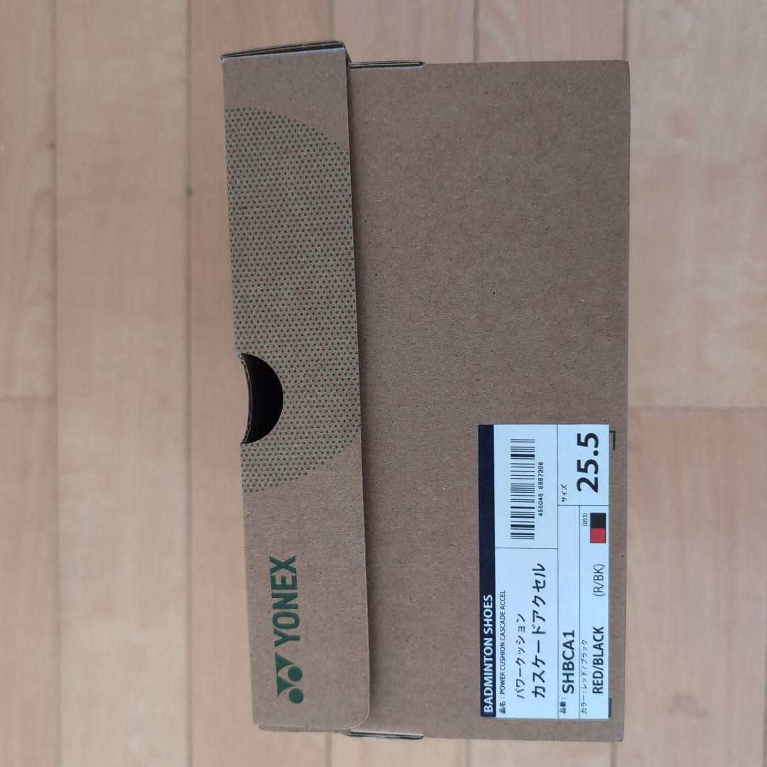 YONEX バドミントンシューズ SHBCA1 レッド/ブラック 25.5cm