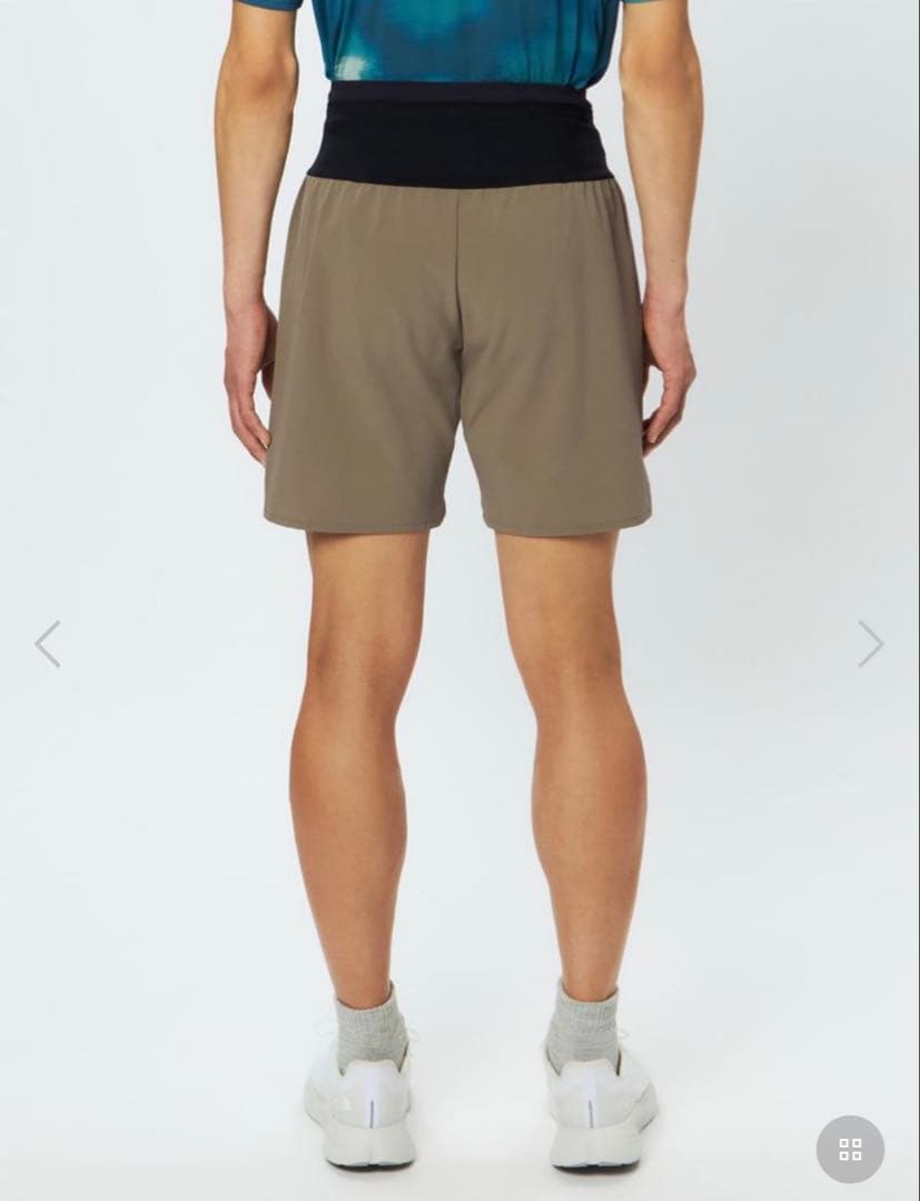 エンデュリスレーシングショーツ（メンズ）サイズL マッシュルームカラー