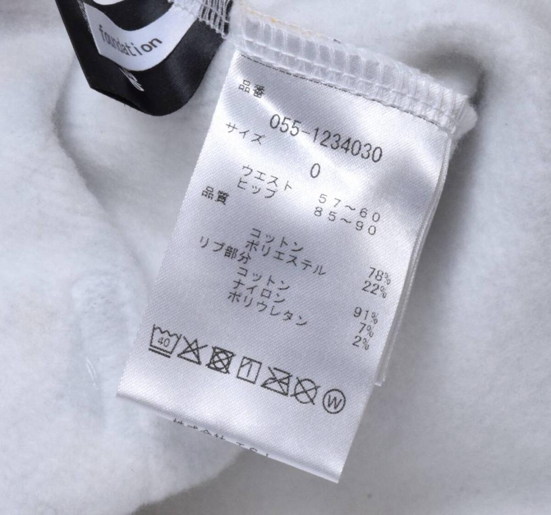 未使用2.8万 ミッキーマウス パーリーゲイツ 秋冬裏起毛スウェットスカート 0