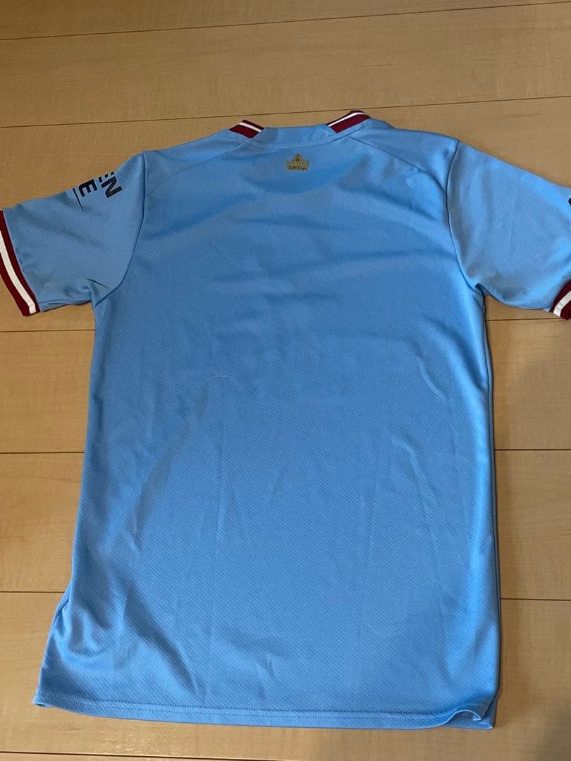 プーマプレミアリーグマンチェスターシティトレブルtrebleサッカーユニフォーム