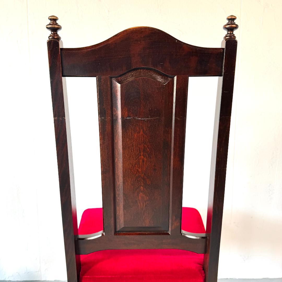 ④北海道民芸家具　椅子　樺材　ヴィンテージ